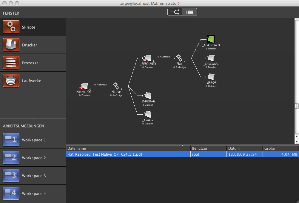 FlowView Pro Skript Workflow